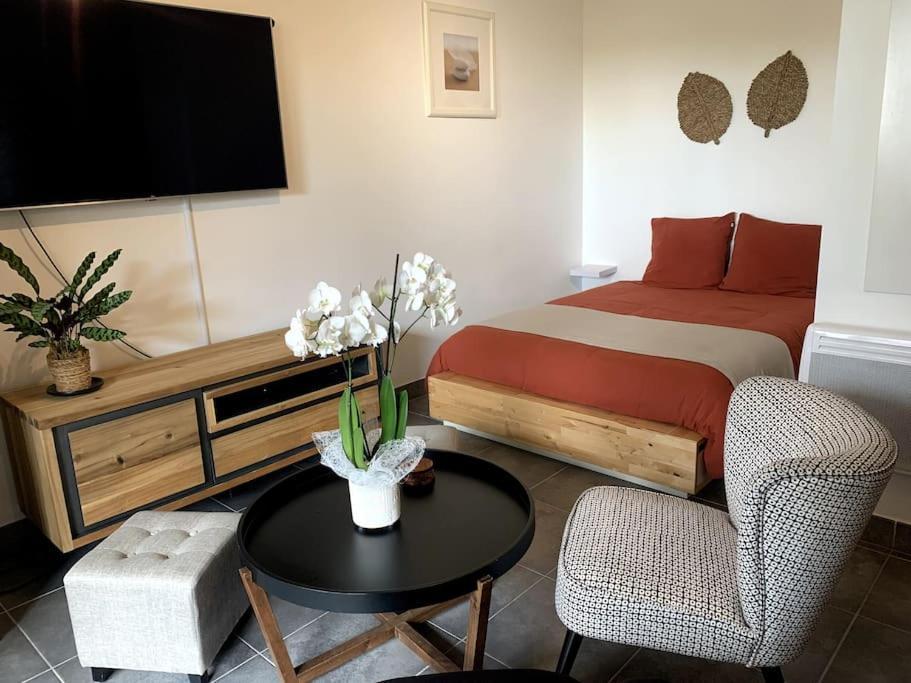 Grand Studio Avec Coin Nuit, Proche Mer Et Montagnes Roquebrune-sur Argens Kültér fotó